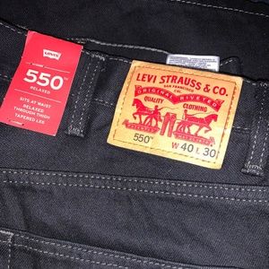 Levi 550 Mens Relaxed Jeans 40x30-Never worn
